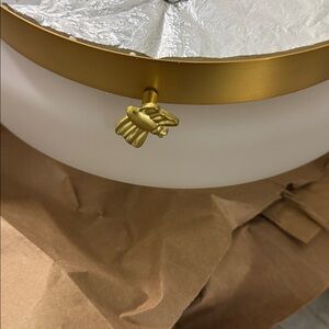 Anthropologie Bumblebee Flush Mount Light